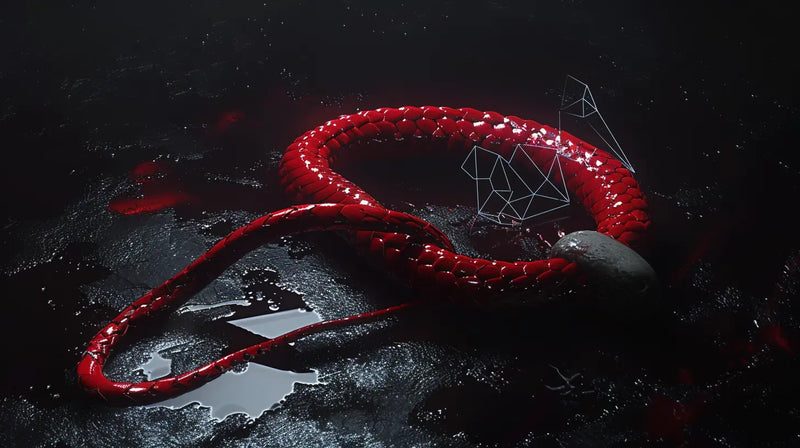 動脈搏動的物理學：單線蛇鞭的咬合力與痛點壓縮