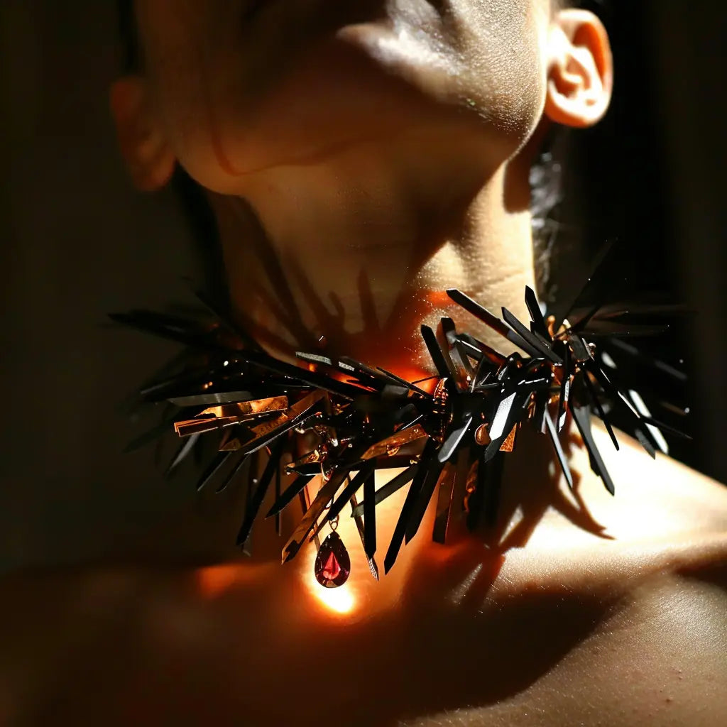 項圈幾何學：是裝飾，也是扼住咽喉的防線