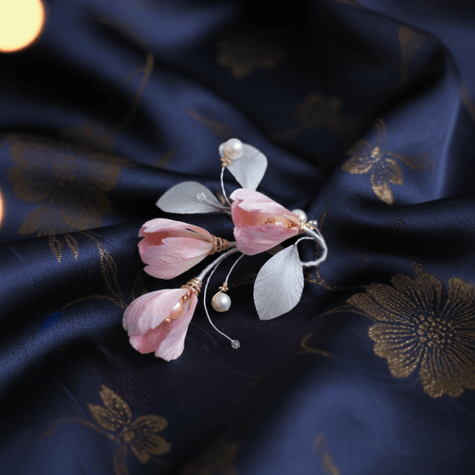 朝露 · 绯烟簪 - Auraliasilk